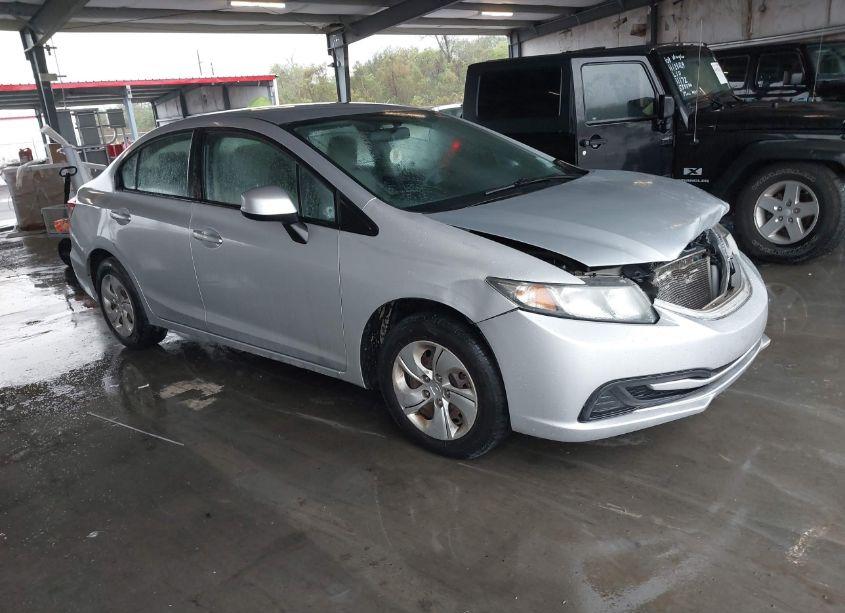 2013 Honda Civic LX (VIN 2HGFB2F55DH540966) main photo