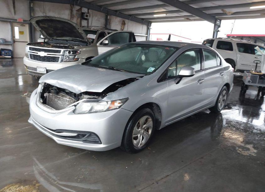 Photo 2 of 2013 Honda Civic LX (VIN 2HGFB2F55DH540966)