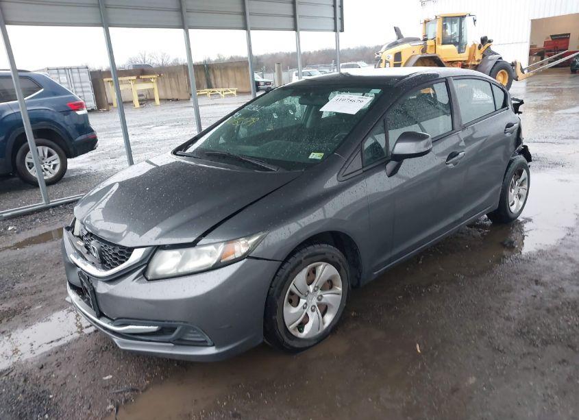 Photo 2 of 2013 Honda Civic LX (VIN 2HGFB2F55DH541745)
