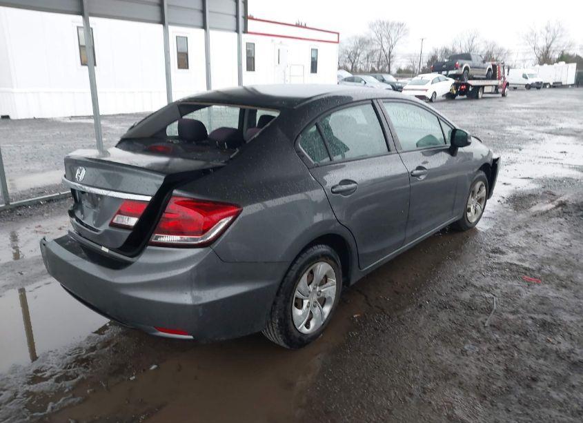 Photo 4 of 2013 Honda Civic LX (VIN 2HGFB2F55DH541745)