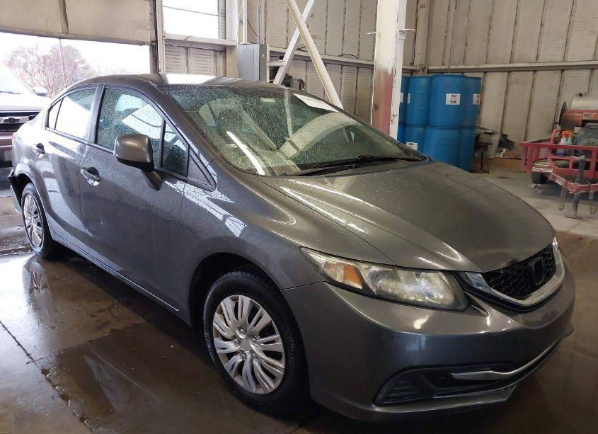 2013 Honda Civic LX (VIN 2HGFB2F55DH550283) main photo