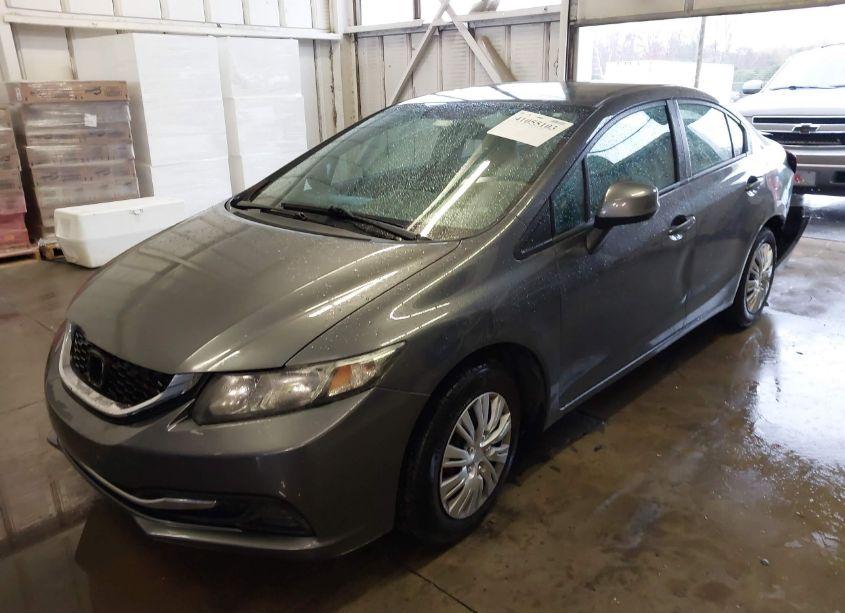 Photo 2 of 2013 Honda Civic LX (VIN 2HGFB2F55DH550283)