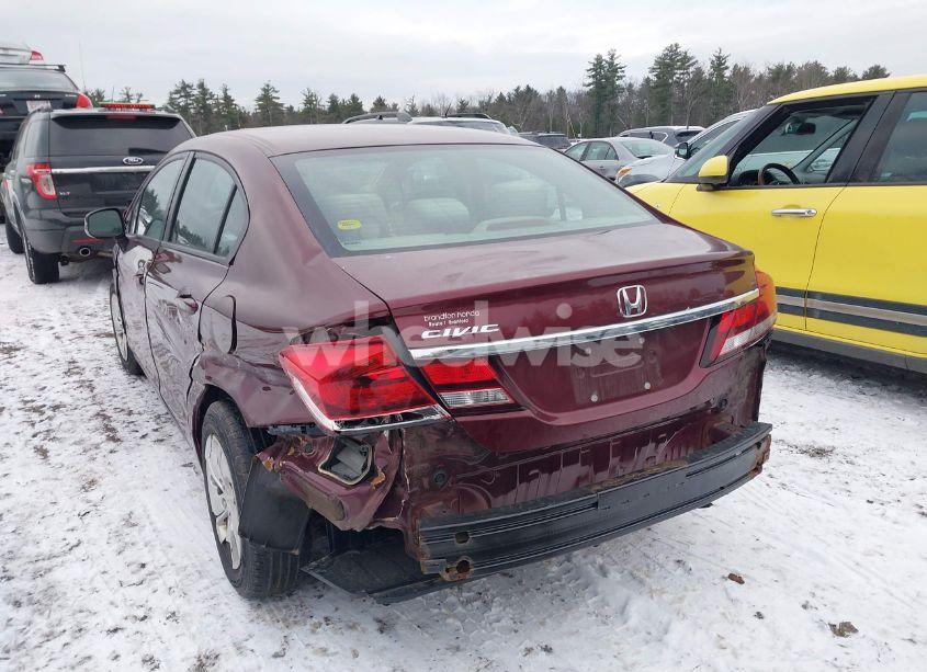 Photo 18 of 2013 Honda Civic LX (VIN 2HGFB2F55DH555595)