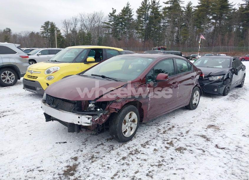 Photo 2 of 2013 Honda Civic LX (VIN 2HGFB2F55DH555595)