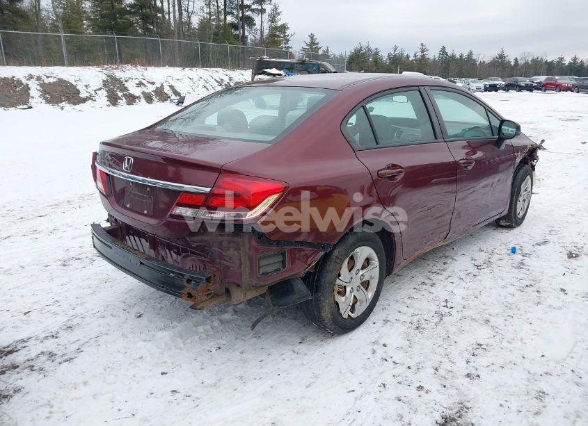 Photo 4 of 2013 Honda Civic LX (VIN 2HGFB2F55DH555595)