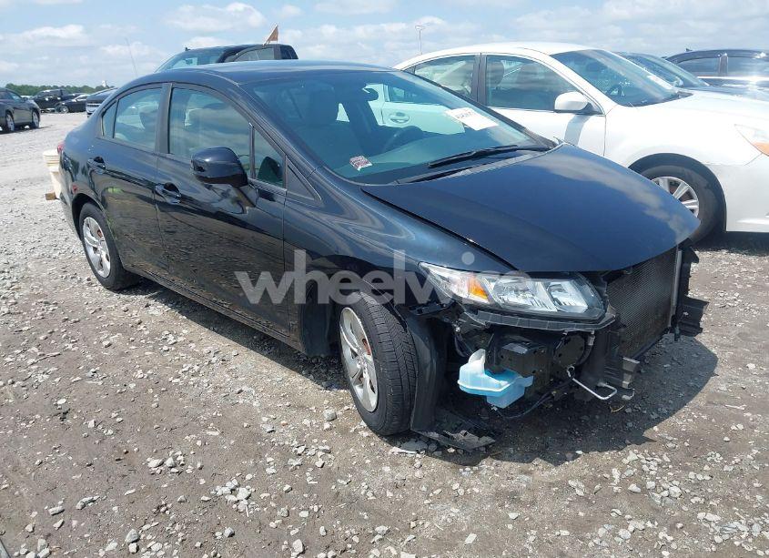 2013 Honda Civic LX (VIN 2HGFB2F55DH564703) main photo
