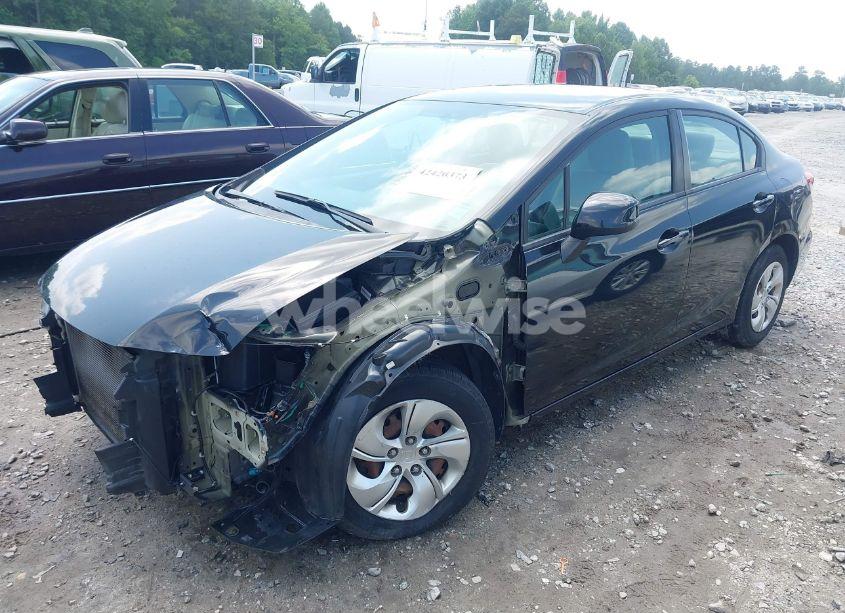 Photo 2 of 2013 Honda Civic LX (VIN 2HGFB2F55DH564703)