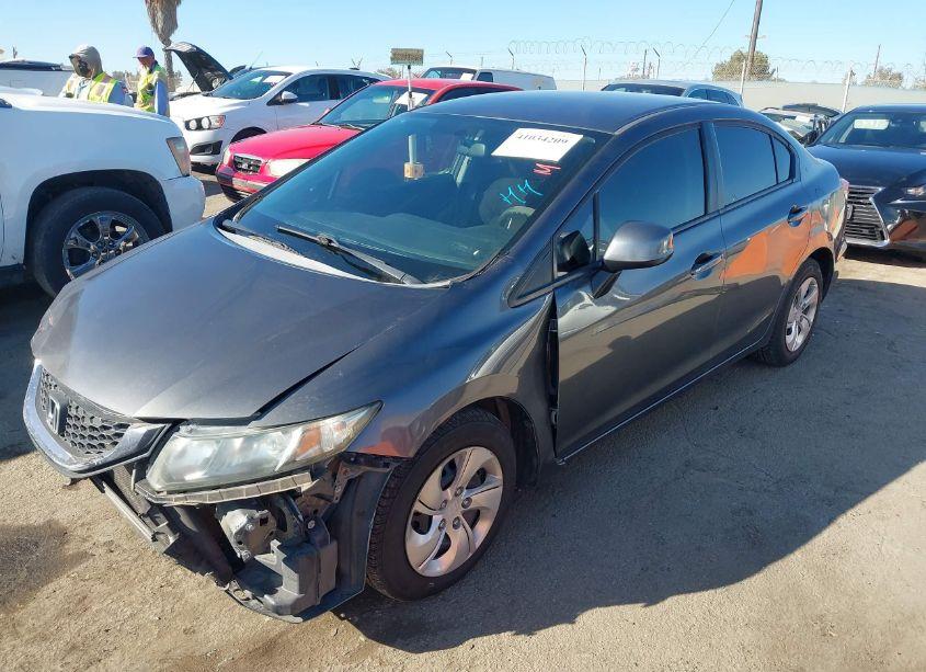 Photo 2 of 2013 Honda Civic LX (VIN 2HGFB2F55DH564958)