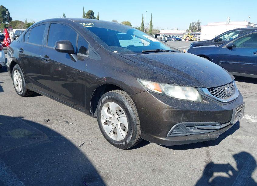 2013 Honda Civic LX (VIN 2HGFB2F55DH567245) main photo