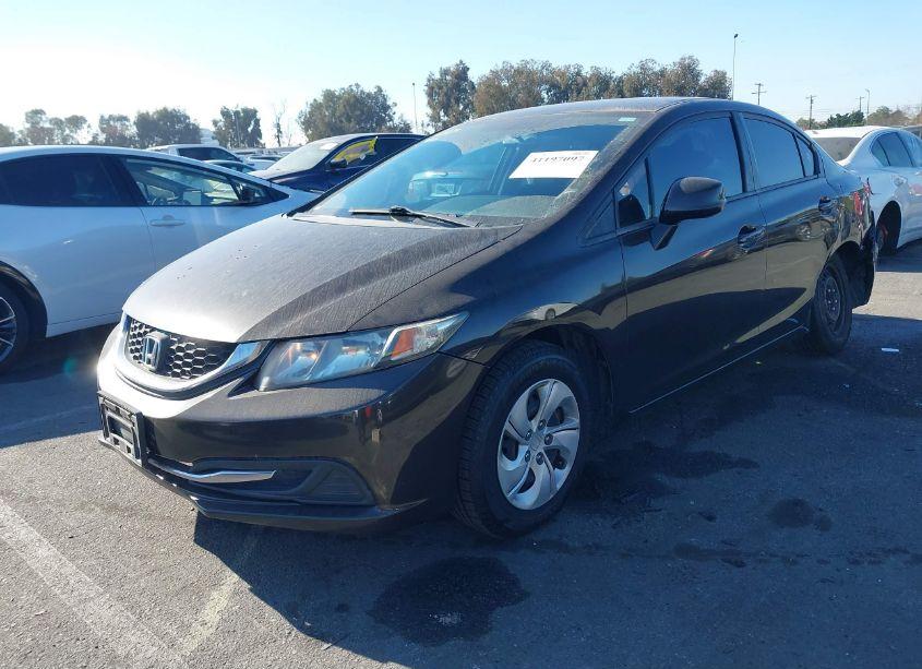 Photo 2 of 2013 Honda Civic LX (VIN 2HGFB2F55DH567245)
