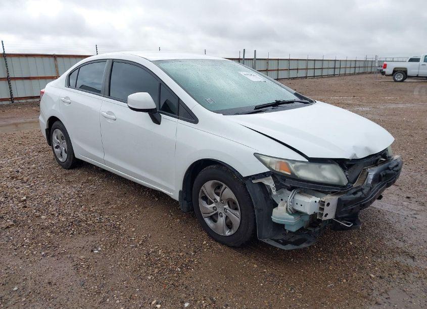 2013 Honda Civic LX (VIN 2HGFB2F55DH596230) main photo