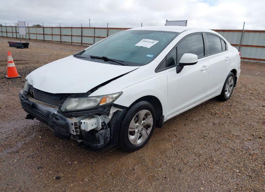 Photo 2 of 2013 Honda Civic LX (VIN 2HGFB2F55DH596230)