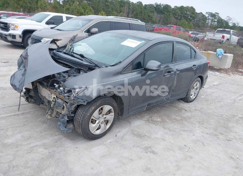 Photo 2 of 2013 Honda Civic LX (VIN 2HGFB2F55DH596938)
