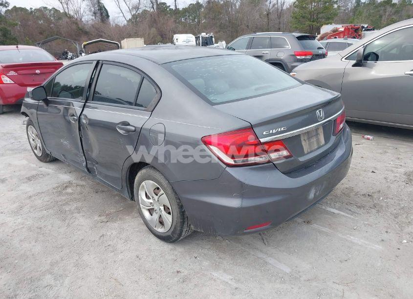 Photo 3 of 2013 Honda Civic LX (VIN 2HGFB2F55DH596938)
