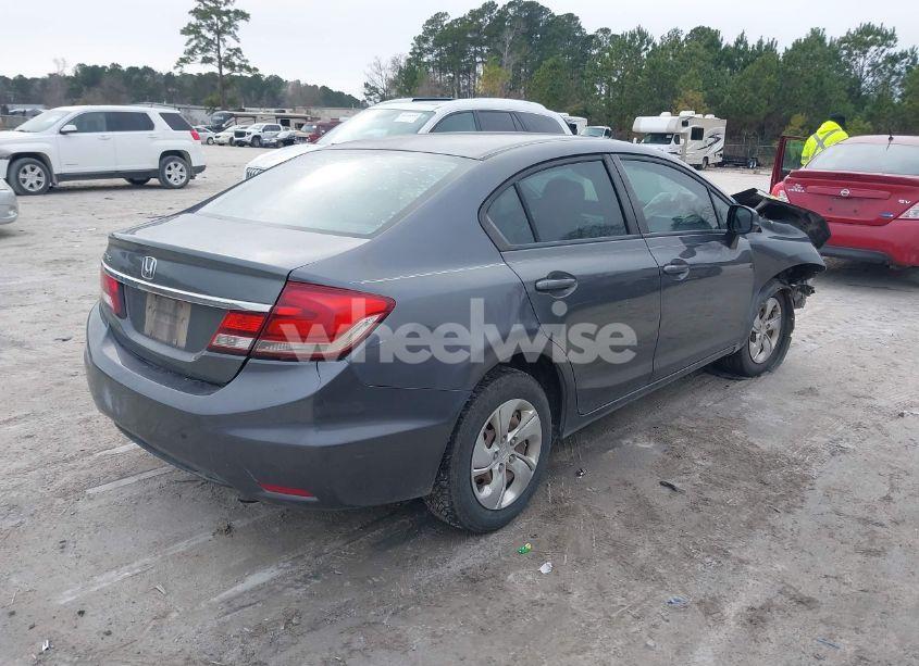 Photo 4 of 2013 Honda Civic LX (VIN 2HGFB2F55DH596938)