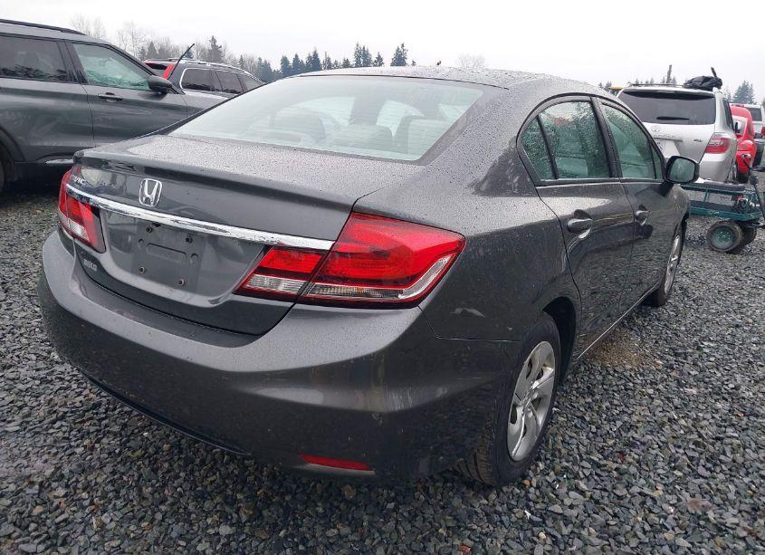 Photo 4 of 2013 Honda Civic LX (VIN 2HGFB2F55DH600518)