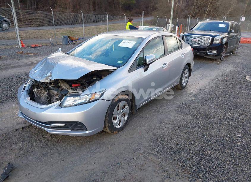 Photo 2 of 2014 Honda Civic LX (VIN 2HGFB2F55EH504048)