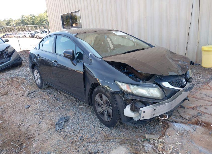 2014 Honda Civic LX (VIN 2HGFB2F55EH521335) main photo