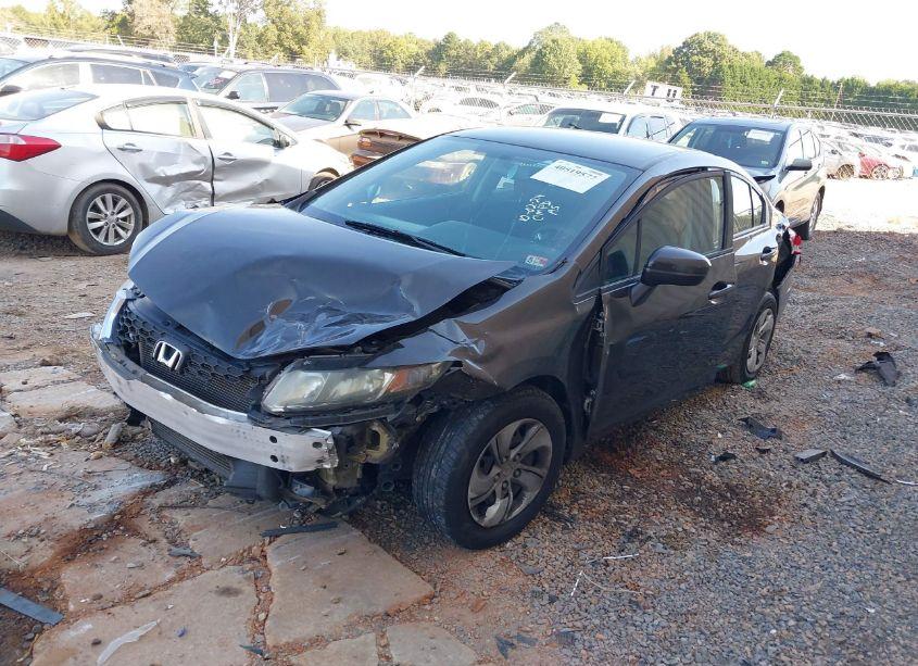 Photo 2 of 2014 Honda Civic LX (VIN 2HGFB2F55EH521335)