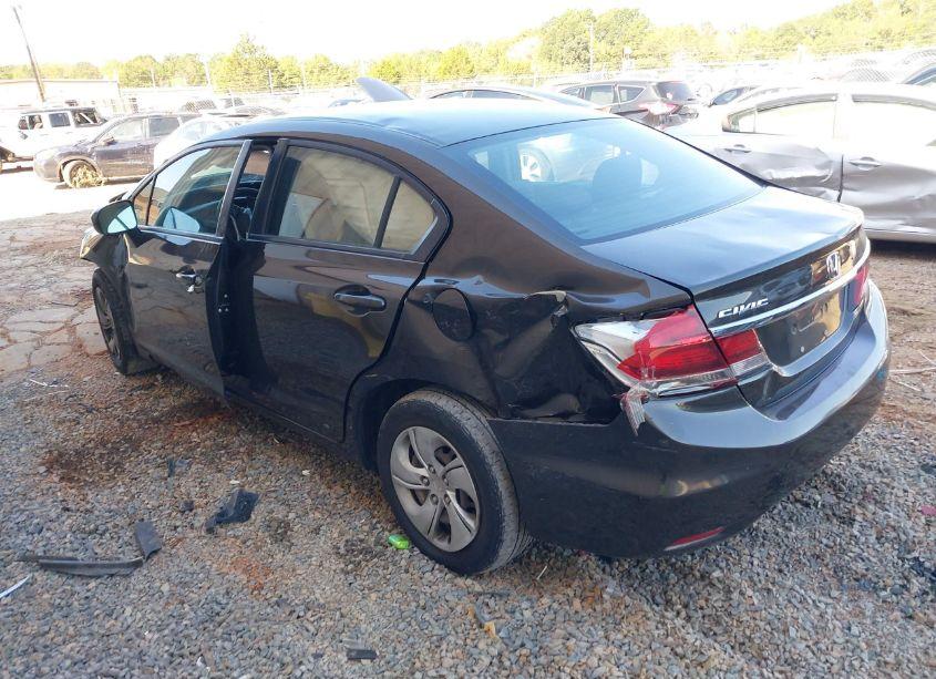 Photo 3 of 2014 Honda Civic LX (VIN 2HGFB2F55EH521335)