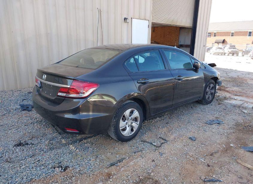 Photo 4 of 2014 Honda Civic LX (VIN 2HGFB2F55EH521335)