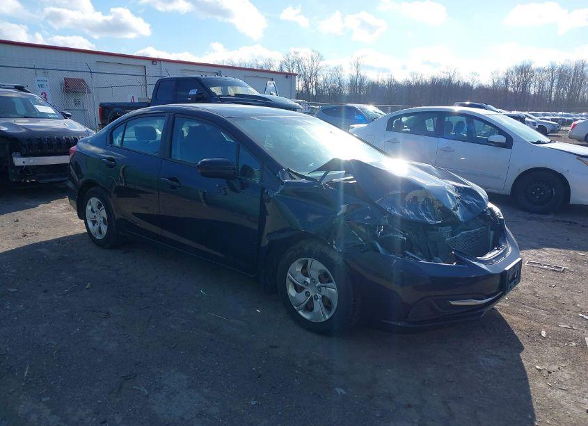 2014 Honda Civic LX (VIN 2HGFB2F55EH529192) main photo