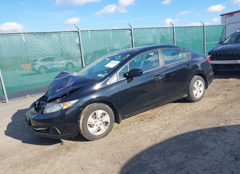 Photo 2 of 2014 Honda Civic LX (VIN 2HGFB2F55EH529192)