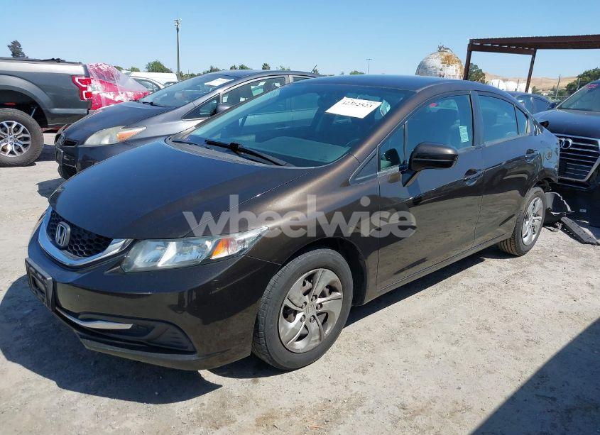 Photo 2 of 2014 Honda Civic LX (VIN 2HGFB2F55EH537177)
