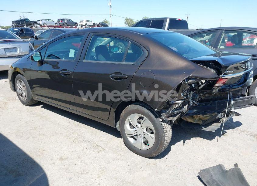 Photo 3 of 2014 Honda Civic LX (VIN 2HGFB2F55EH537177)