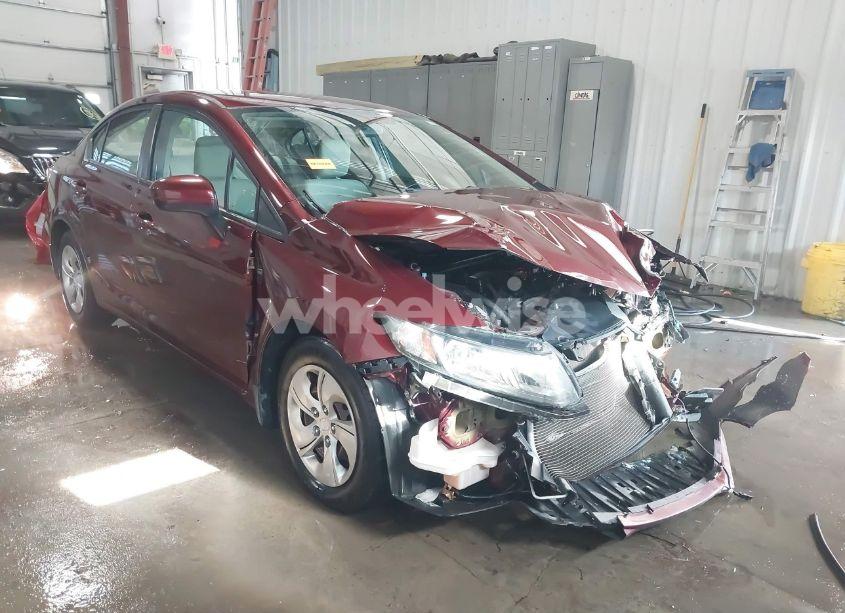 2014 Honda Civic LX (VIN 2HGFB2F55EH541908) main photo