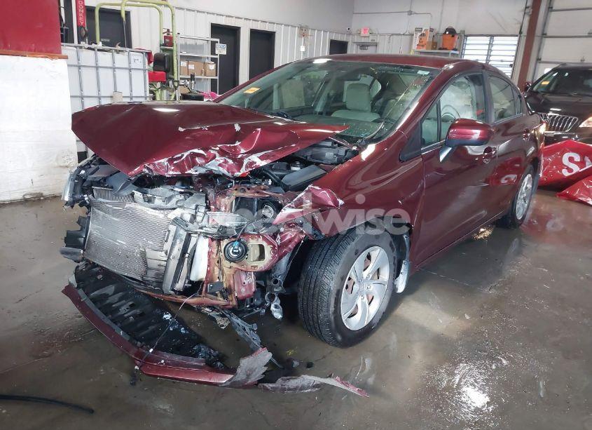 Photo 2 of 2014 Honda Civic LX (VIN 2HGFB2F55EH541908)