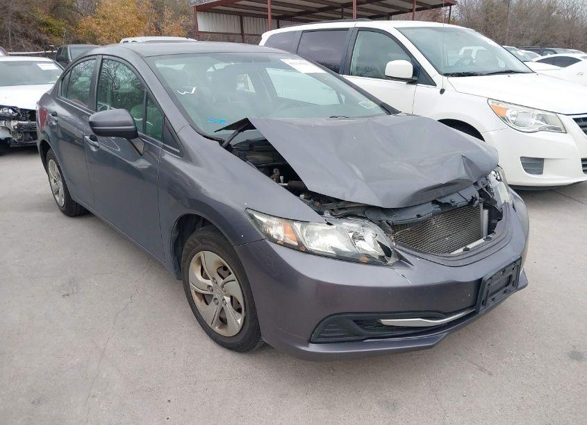 2014 Honda Civic LX (VIN 2HGFB2F55EH541956) main photo