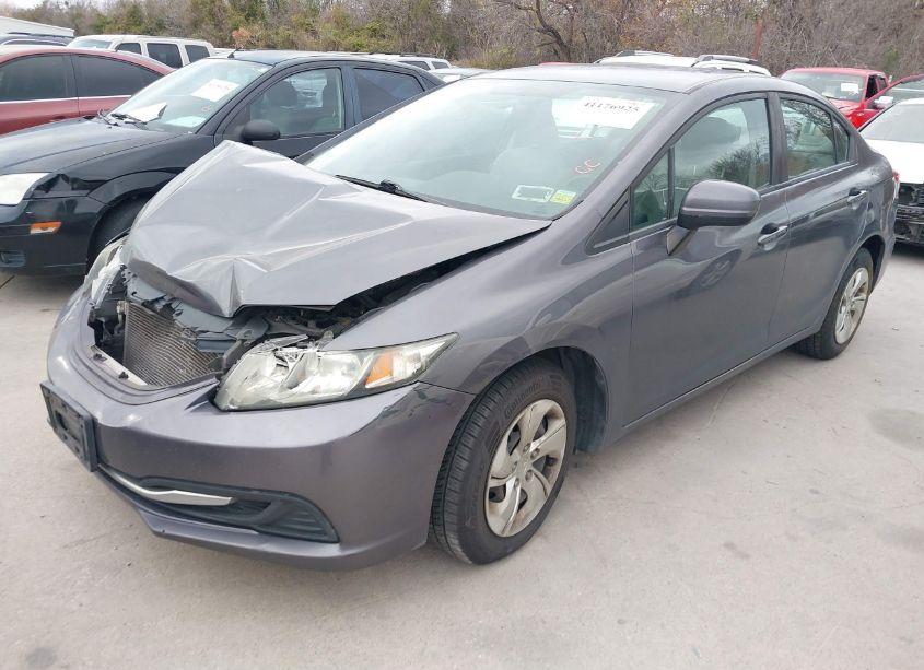 Photo 2 of 2014 Honda Civic LX (VIN 2HGFB2F55EH541956)