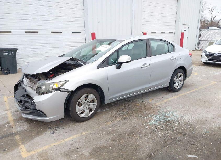 Photo 2 of 2014 Honda Civic LX (VIN 2HGFB2F55EH547630)