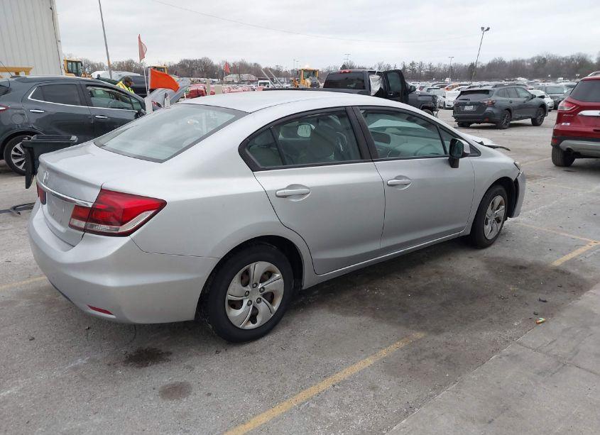 Photo 4 of 2014 Honda Civic LX (VIN 2HGFB2F55EH547630)