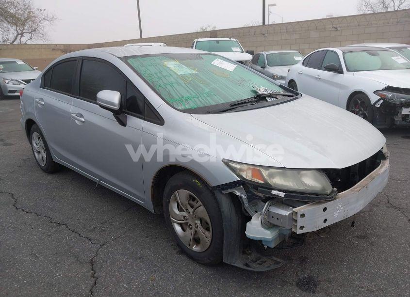 2014 Honda Civic LX (VIN 2HGFB2F55EH547658) main photo