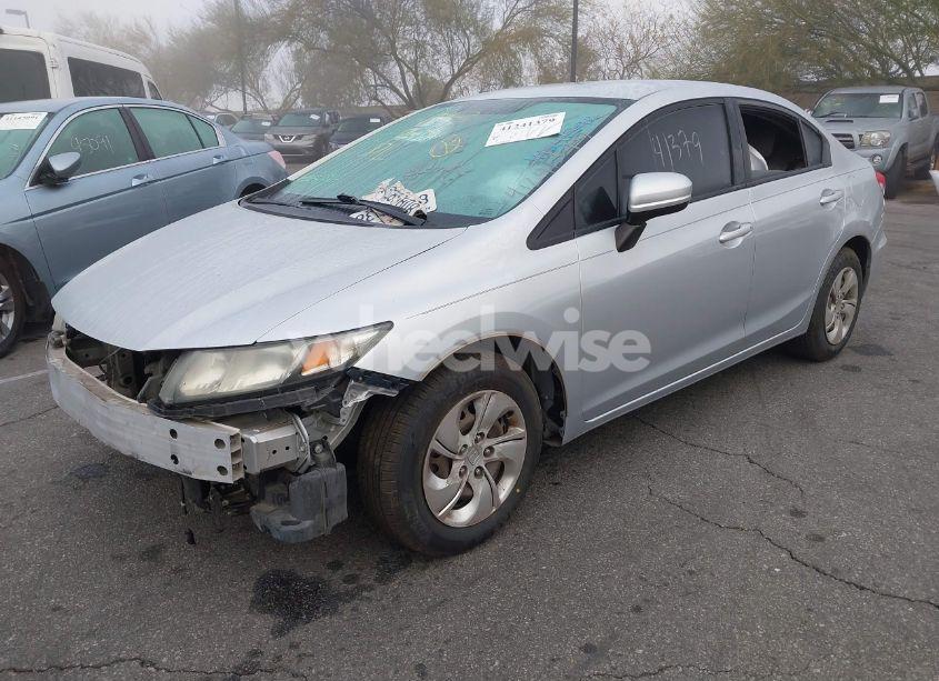 Photo 2 of 2014 Honda Civic LX (VIN 2HGFB2F55EH547658)