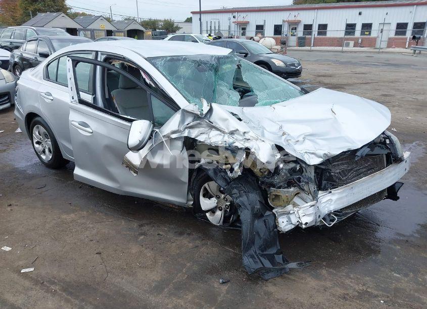 2014 Honda Civic LX (VIN 2HGFB2F55EH549068) main photo