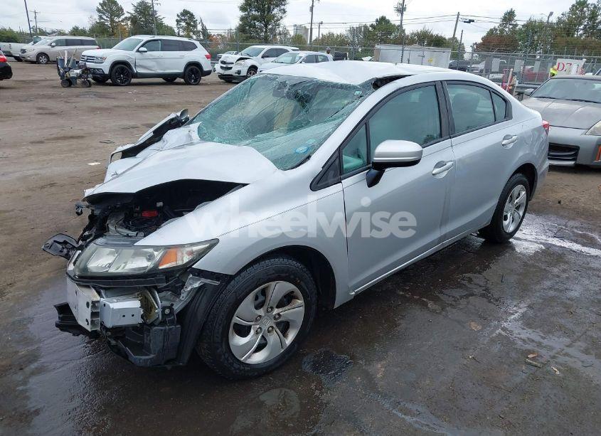 Photo 2 of 2014 Honda Civic LX (VIN 2HGFB2F55EH549068)