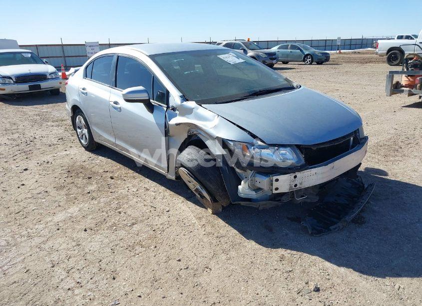 2015 Honda Civic LX (VIN 2HGFB2F55FH510854) main photo