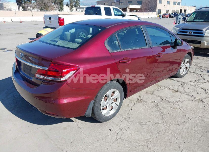 Photo 4 of 2015 Honda Civic LX (VIN 2HGFB2F55FH511244)