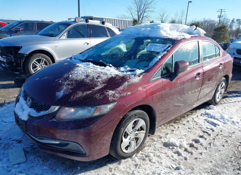 Photo 2 of 2015 Honda Civic LX (VIN 2HGFB2F55FH545037)
