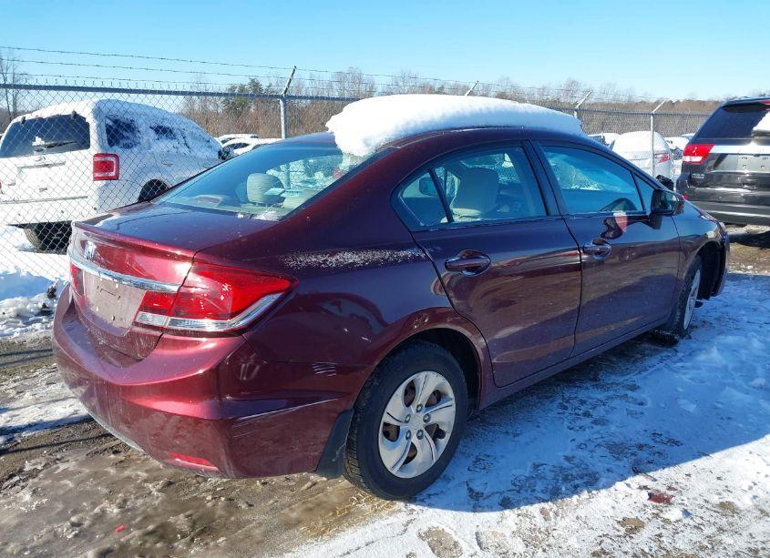 Photo 4 of 2015 Honda Civic LX (VIN 2HGFB2F55FH545037)