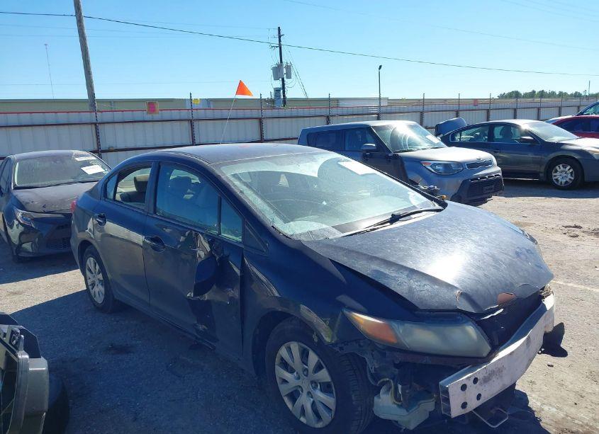 2012 Honda Civic LX (VIN 2HGFB2F56CH306074) main photo