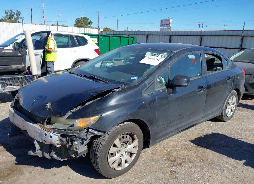 Photo 2 of 2012 Honda Civic LX (VIN 2HGFB2F56CH306074)