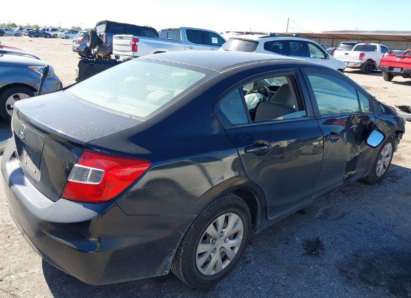 Photo 4 of 2012 Honda Civic LX (VIN 2HGFB2F56CH306074)