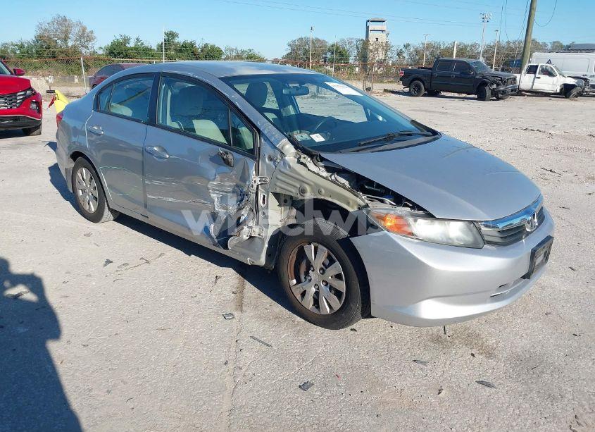 2012 Honda Civic LX (VIN 2HGFB2F56CH320203) main photo