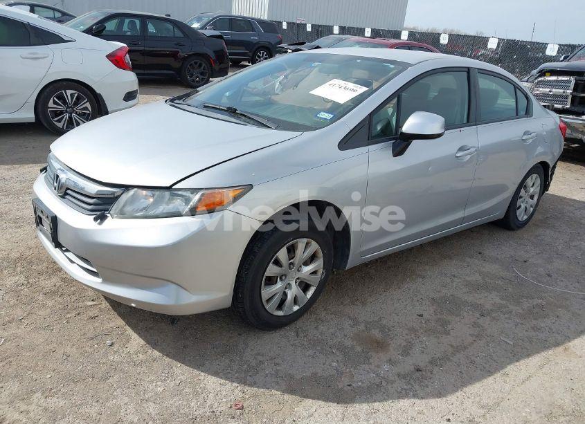 Photo 2 of 2012 Honda Civic LX (VIN 2HGFB2F56CH320895)