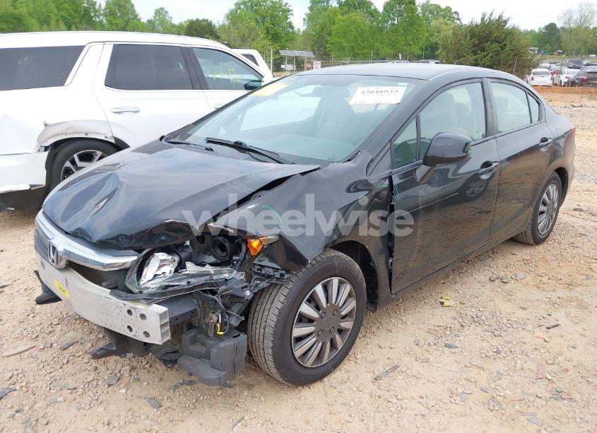 Photo 2 of 2012 Honda Civic LX (VIN 2HGFB2F56CH328169)