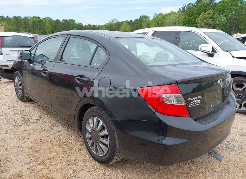 Photo 3 of 2012 Honda Civic LX (VIN 2HGFB2F56CH328169)